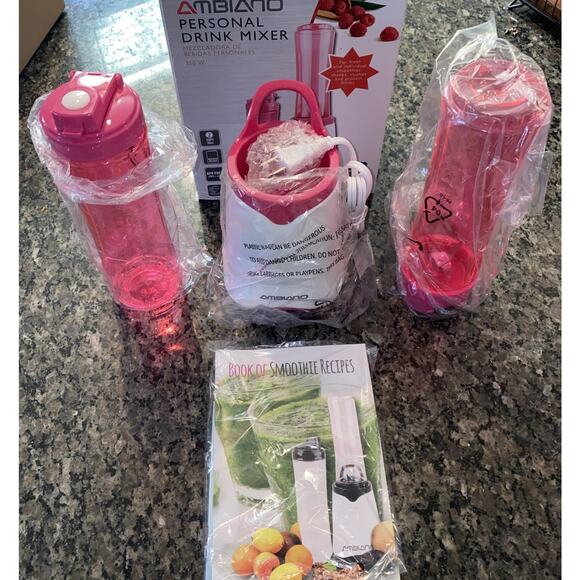 Ambiano Personal Drink Mixer Smoothies Shakes Slushies Protein Drinks Brand New - Picture 2 of 7